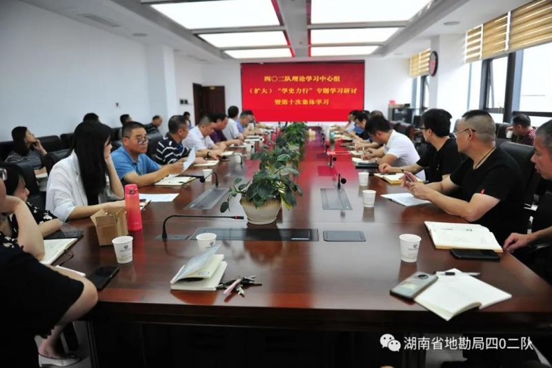 集团公司党委开展党史学习教育第四次专题学习研讨暨党委理论学习中心组第十次集体（扩大）学习
