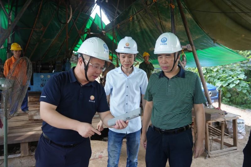 夏送清凉促安全｜省地质院地灾所领导班子深入一线慰问、检查